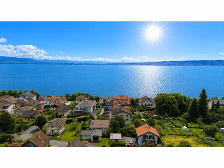 spacieux terrain constructible au calme  vue lac !