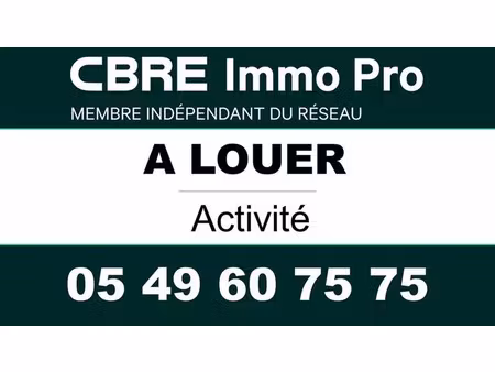 location local d'activités poitiers 89 m²