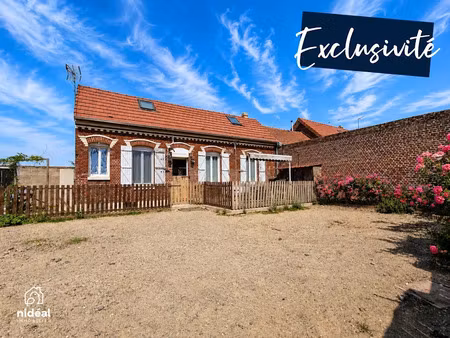 vente maison 6 pièces 100 m² à beaulieu-les-fontaines (60310)  167 000 €