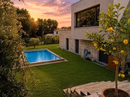 la colle sur loup - villa 4 pièces avec piscine