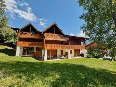 duplex de 3 chambres orienté ouest  samoens