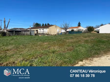 vente terrain 509 m² le gua (17600)