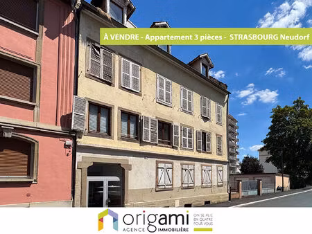 achat maison 3 pièces 50m² strasbourg 67100