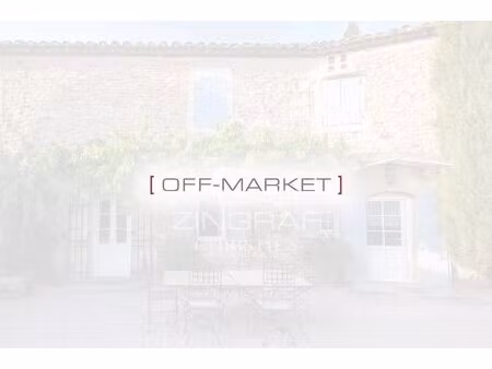 à 30 minutes d'aix-en-provence – authentique bastide du xixᵉ siècle au cœur d'un domaine..