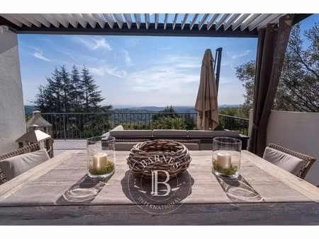 villa contemporaine avec vue panoramique sur la méditerranée - tourrettes-sur-loup