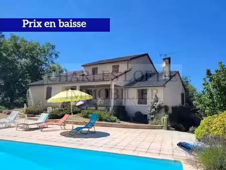 vente maison 7 pièces 180.11 m² à labastide-marnhac (46090)  328 500 €