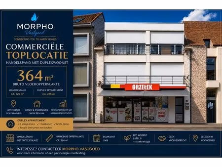 commercieel te koop in torhout