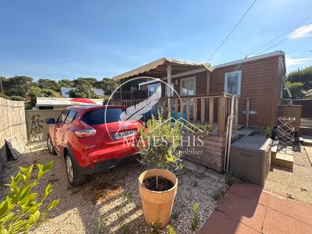 parcelle de 100m2 avec son mobil-home