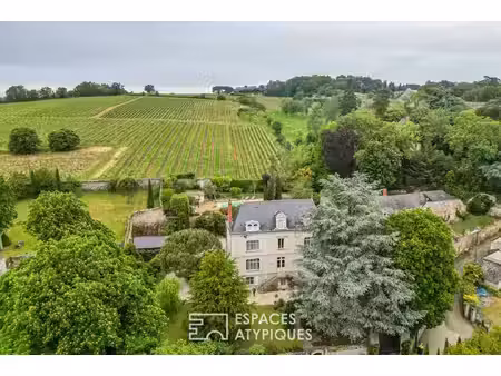 maison de maître d'exception sur les bords de loire