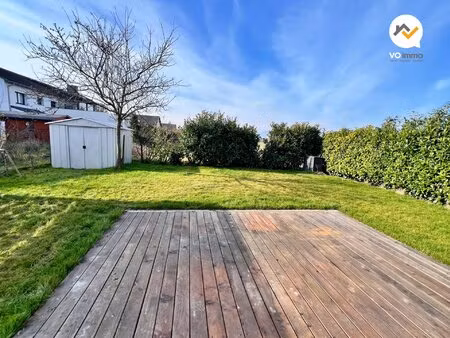duplex 4 pièces de 85 m² avec jardin privatif de 154 m²  gara
