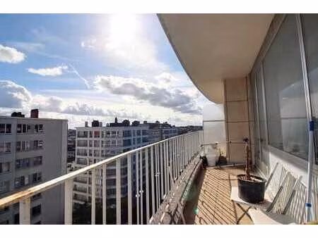 av de la basilique appartement 3ch + double terrasse