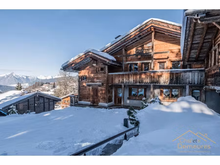 chalet de luxe à vendre à les carroz d'arraches