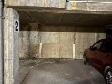 parking - rue mélingue