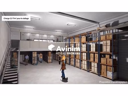 vente entrepôt clermont l herault 34800 280m²