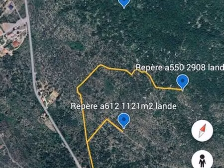 terre agricole 2908 m2