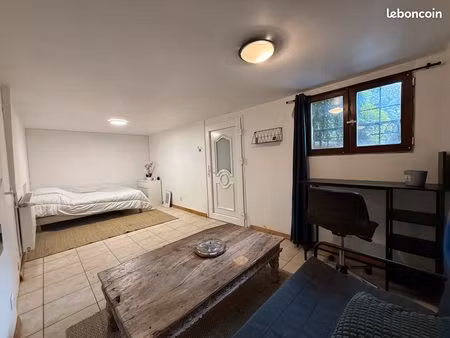 logement 28m² privatif + 200/mois déclarés — contre garde d'enfant (pré-saint-gervais  93)