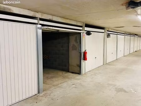 garage boxé et sécurisé