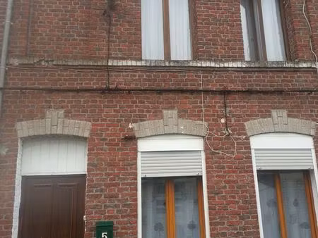 loue maison denain 2 ch bien située + dépendance tt confort sept 2026