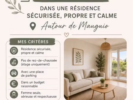 appartement  p2  en recherche