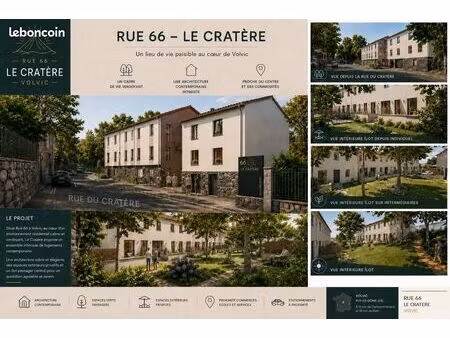 devenez propriétaire en étant locataire – maison t4 neuve + terrasse – volvic (63)