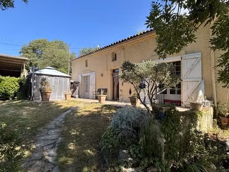 charmante maison de plain-peid sur un terrain de 2 600 m²3 chambres  à gouzens