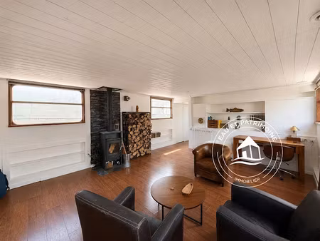 vente péniche 4 pièces 90 m² à asnieres-sur-seine (92600)  285 000 €
