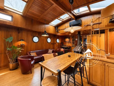 vente péniche 8 pièces 170 m² à joinville-le-pont (94340)  470 000 €