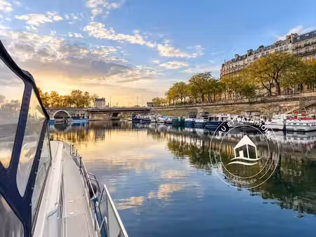 vente péniche 3 pièces 45 m² à paris 12ème (75012)  300 000 €