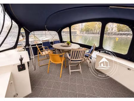 vente péniche 0 pièces 40 m² à paris 19ème (75019)  249 000 €