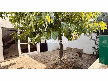 canet sud – villa t3 avec garage – jardin - terrasse – 400 m plage – résidence arborée et 