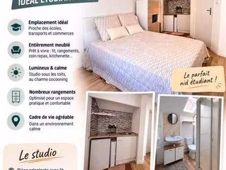 chambre studio pour étudiant-e