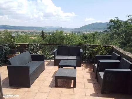 maison de charme + terrasse + jardin proche lac du salagou