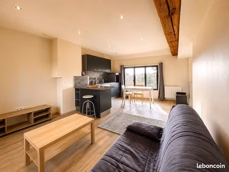 à louer – appartement t2 meublé 41m2 – dardilly