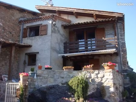 location maison meublée à curbans village perché