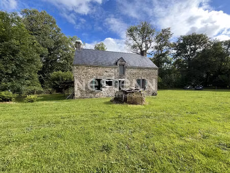 maison en pierres à vendre  trédion  potentiel de 150 m²  environ 1 hectare de terrain ave