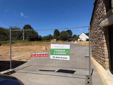 vente terrain 387 m² à landaul (56690)  89 000 €