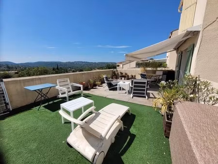 peymeinade  appartement 3.4 pièces  terrasse  vue  garage