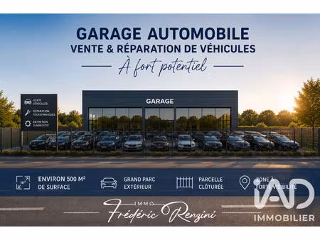 vente garage  station-service 500 m²