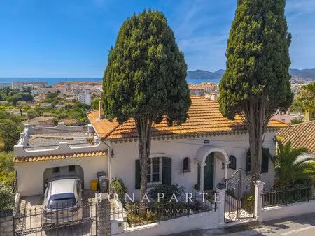 nouveauté cannes - superbe villa belle époque à la vue mer panoramique