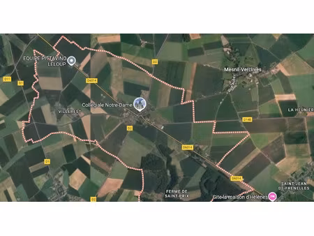 vente terrain 800 m² à ecouis (27440)  55 000 €