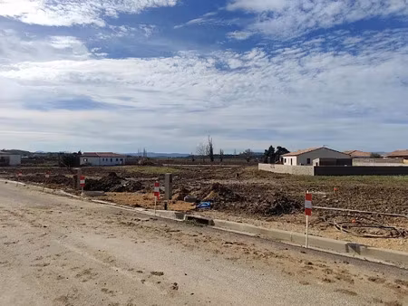 vente terrain 503 m² à bizanet (11200)  85 000 €