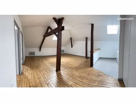superbe t3 de 70 m² style loft