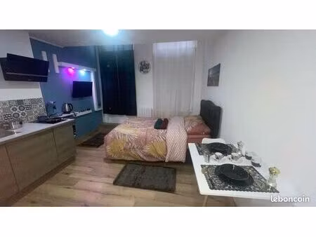 studio meublé neuf - 26m² - tout compris (wi-fi  élec  chauffage)