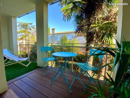 t2 coup de cœur 500m plage royan le chay balcon appartement