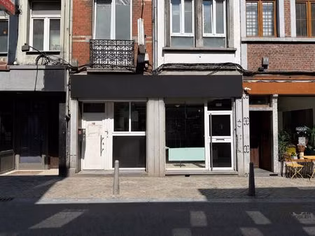 surface commerciale à louer à rue saint-gilles 118 liège (rbw47091)