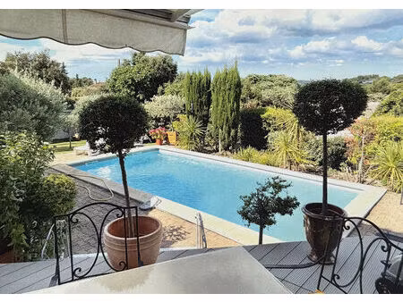viager occupé   belle maison provençale avec piscine villeneuve-lès-avignon