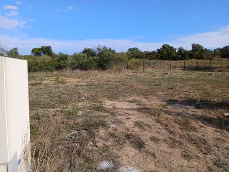 vente terrain 450 m² à gigean (34770)  220 000 €