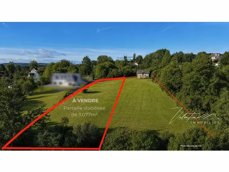 vente terrain à batir 3077 m² à deauville (14800)  290 000 €