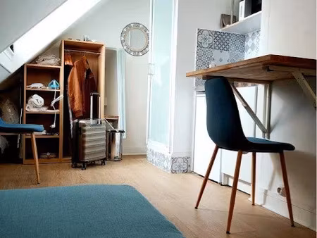 location meublée appartement 1 pièce 9 m² à paris 14ème (75014)  620 €
