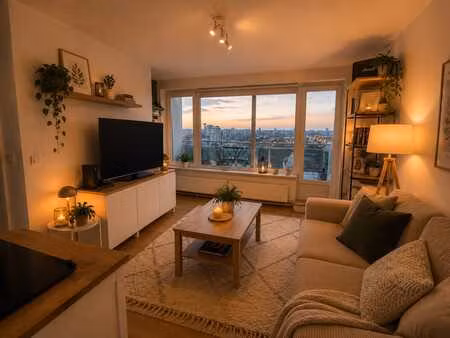 studio 1 chambre lumineux avec vue panoramique